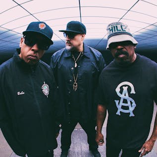 Eric Bobo, B-Real und Sen Dog von Cypress Hill