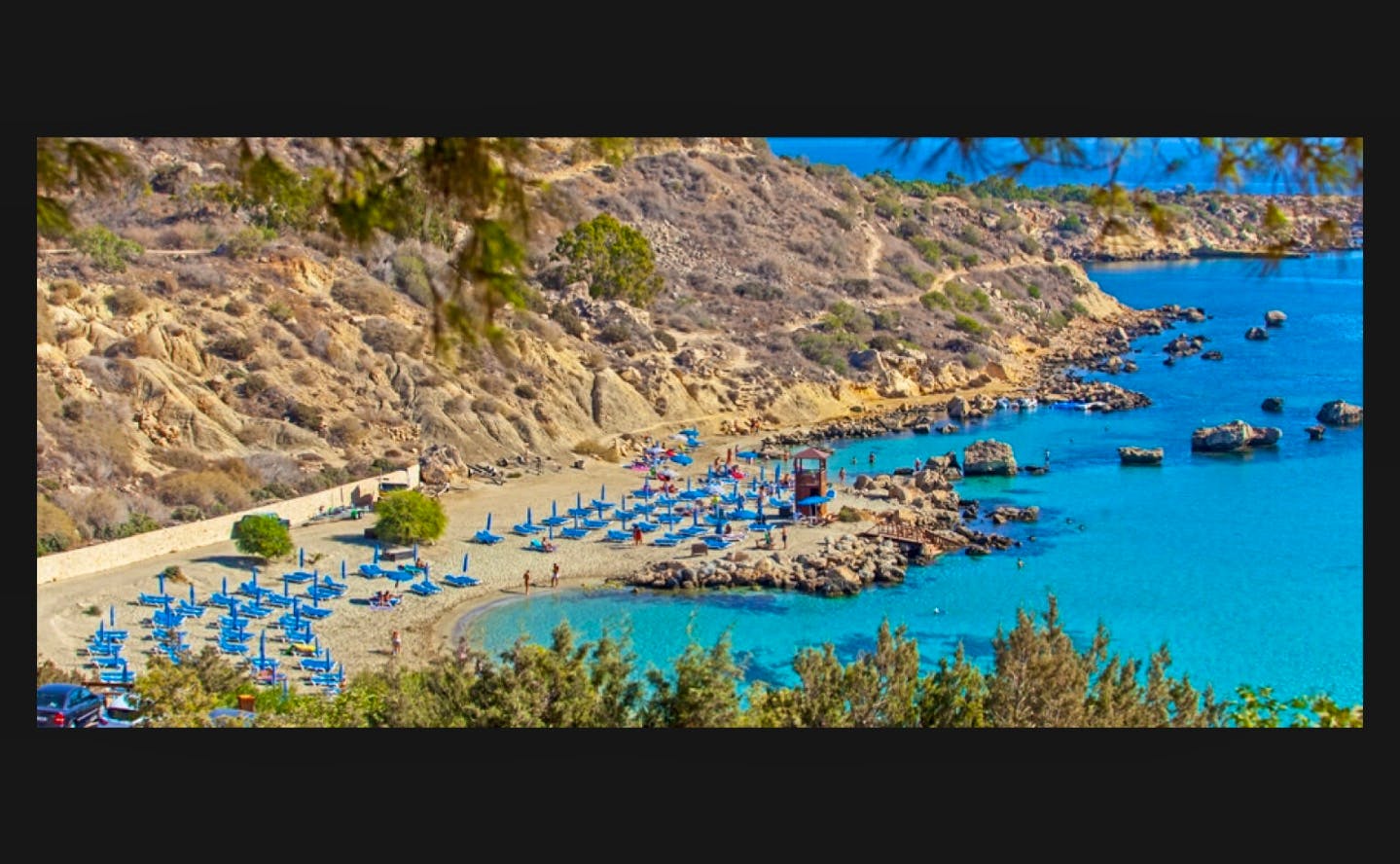 Les plages de Chypre : bientôt le rendez-vous de 8'000 swifties ?  - Quelle: Visitcyprus.com