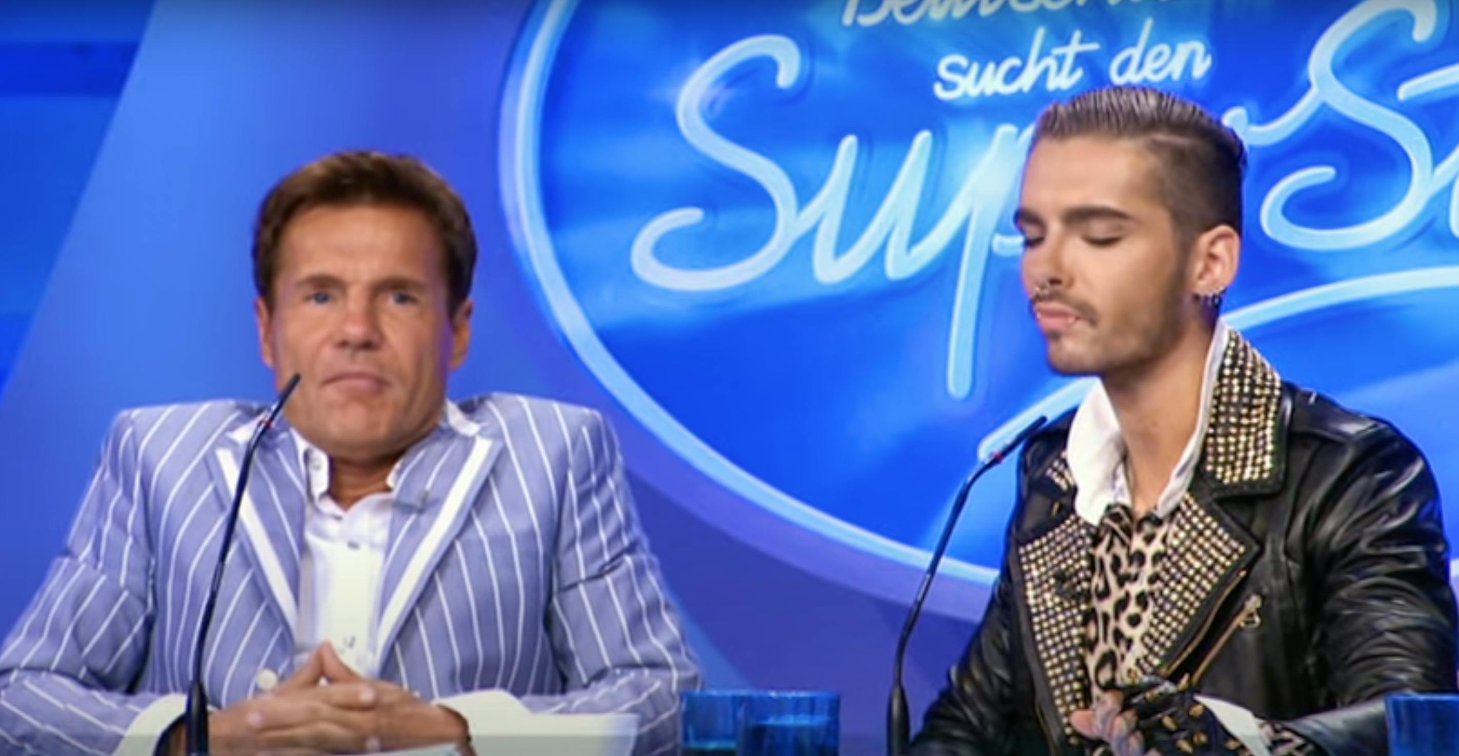 Dieter Bohlen und Bill Kaulitz bei DSDS 2013 