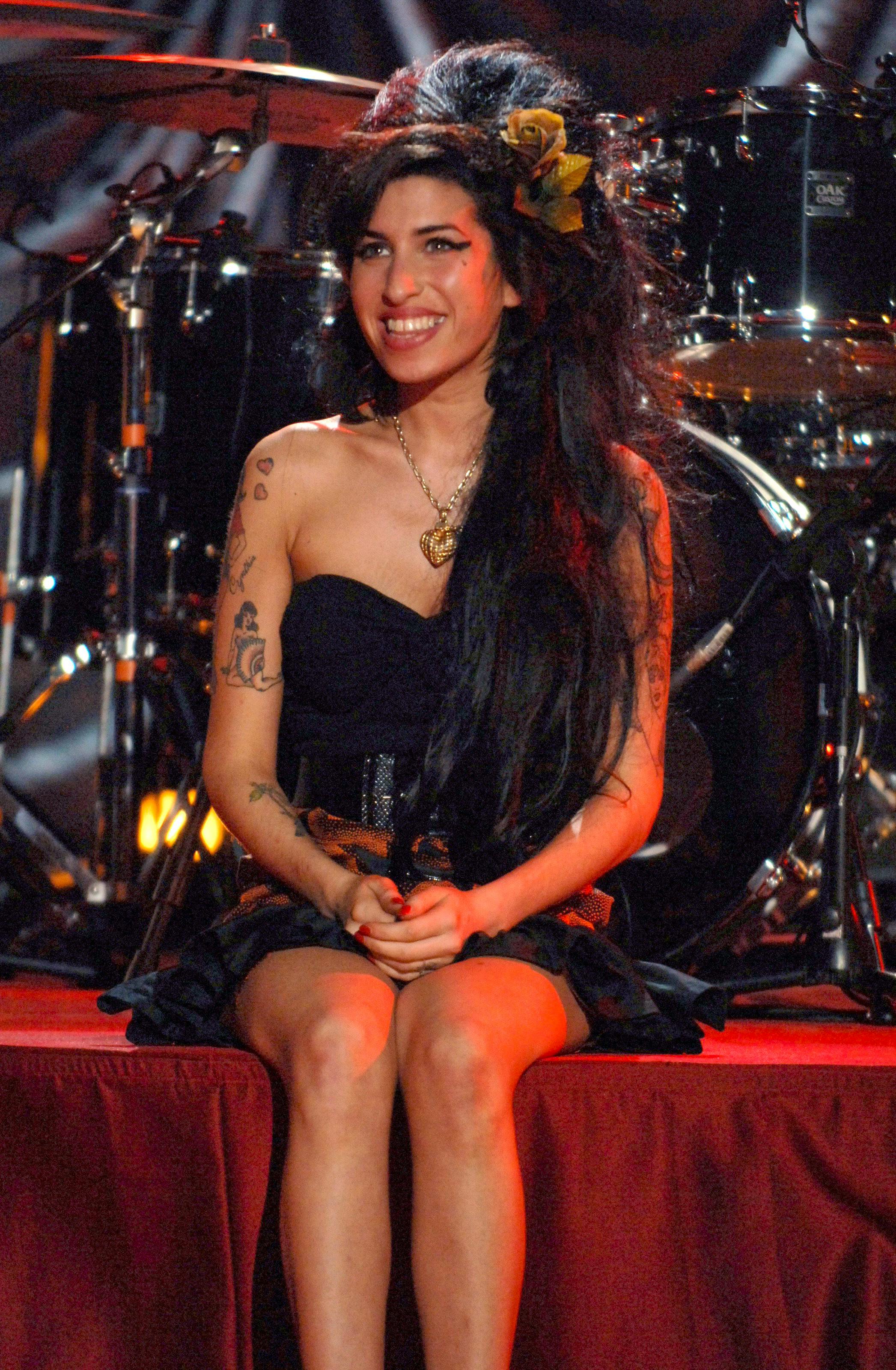 Amy Winehouse ai Grammy 2008.  - Universal